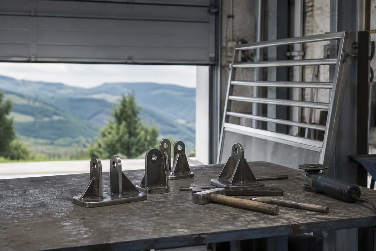 Portail à Besançon : alu ou acier, motorisation et prix constatés